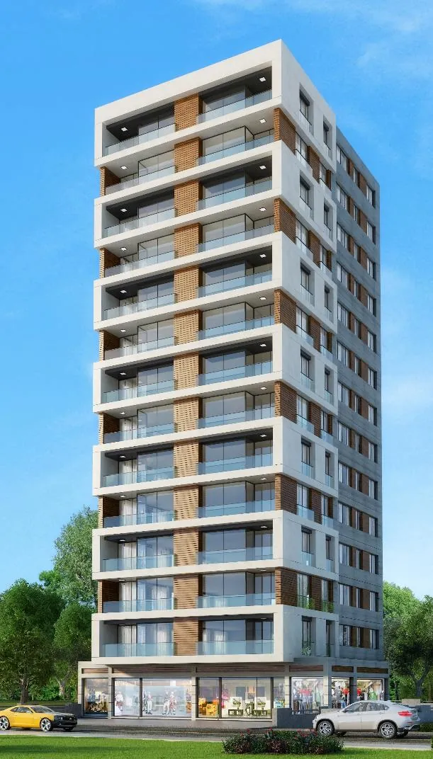 Aksoylar Apartmanı sokak görünümü