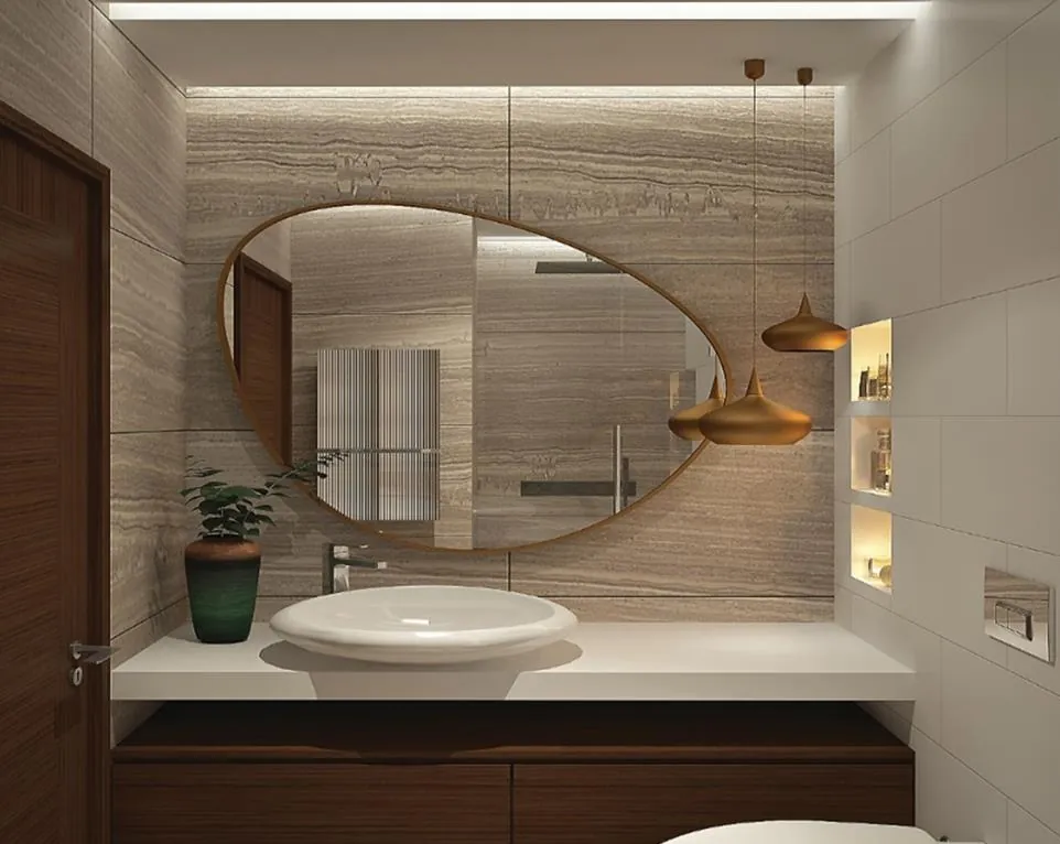Çiçek Apartmanı banyo