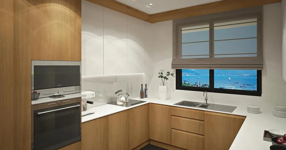 Çiçek Apartmanı mutfak