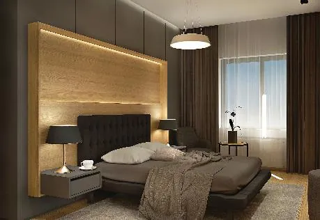 Evren Apartmanı yatak odası