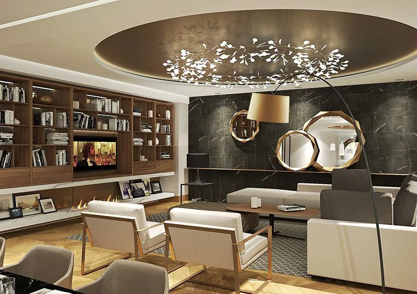 Evren Apartmanı salon oturma grubu